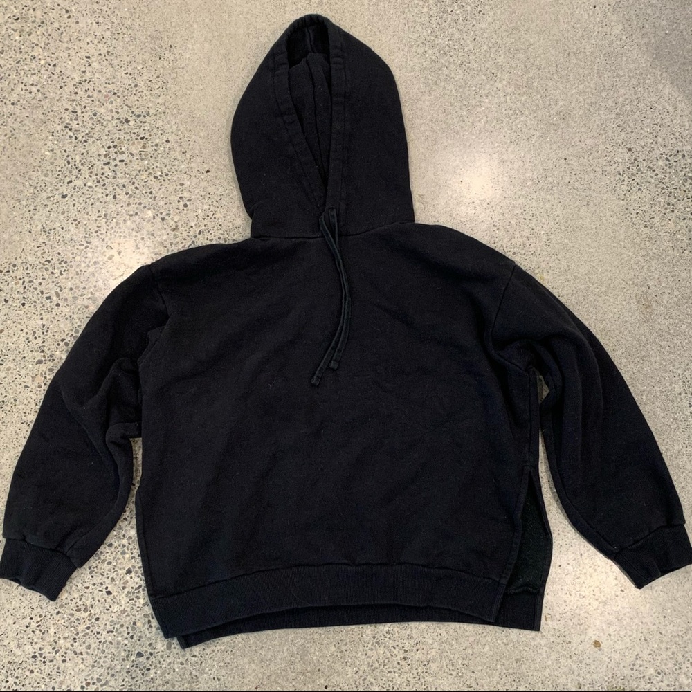 Everlane Split Hem Hooded Sweatshirt